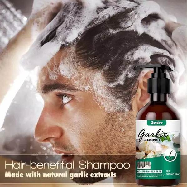 Shampooing à l'ail - croissance des cheveux-GN