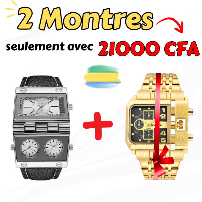 Montre OULM +Montre OULM GOLD Gratuite -GB