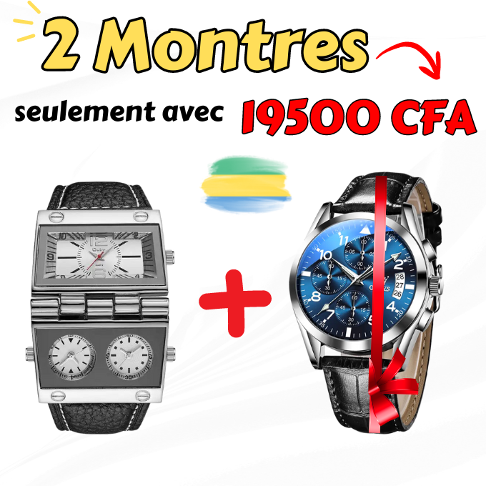 Montre OULM +Montre OLVES Gratuite -GB