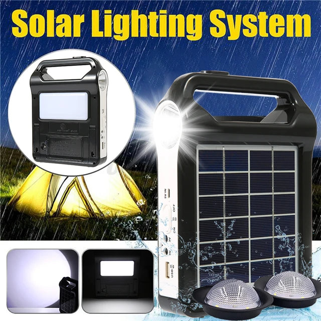 USB Panneau Solaire Rechargeable 6 V Mobile Générateur Système-BKF