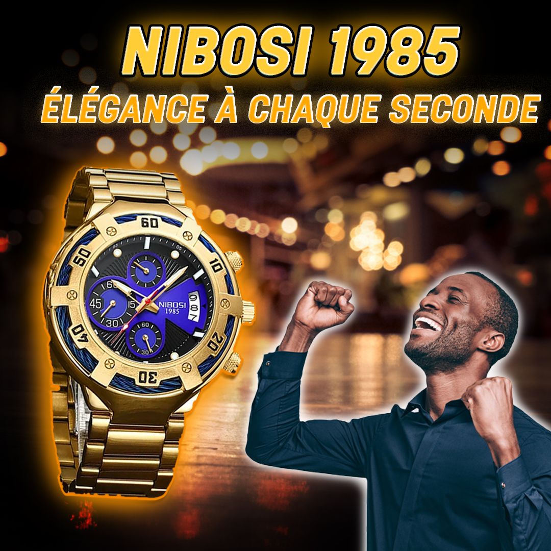 Montre NIBOSI Big de sport pour Homme -GB