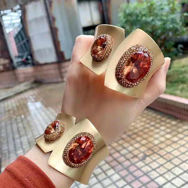 Grand Bracelet en Zultanite Créée pour Femme