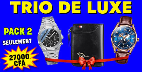 Pack Trio - 3 Montres de luxe ⏳ 24h