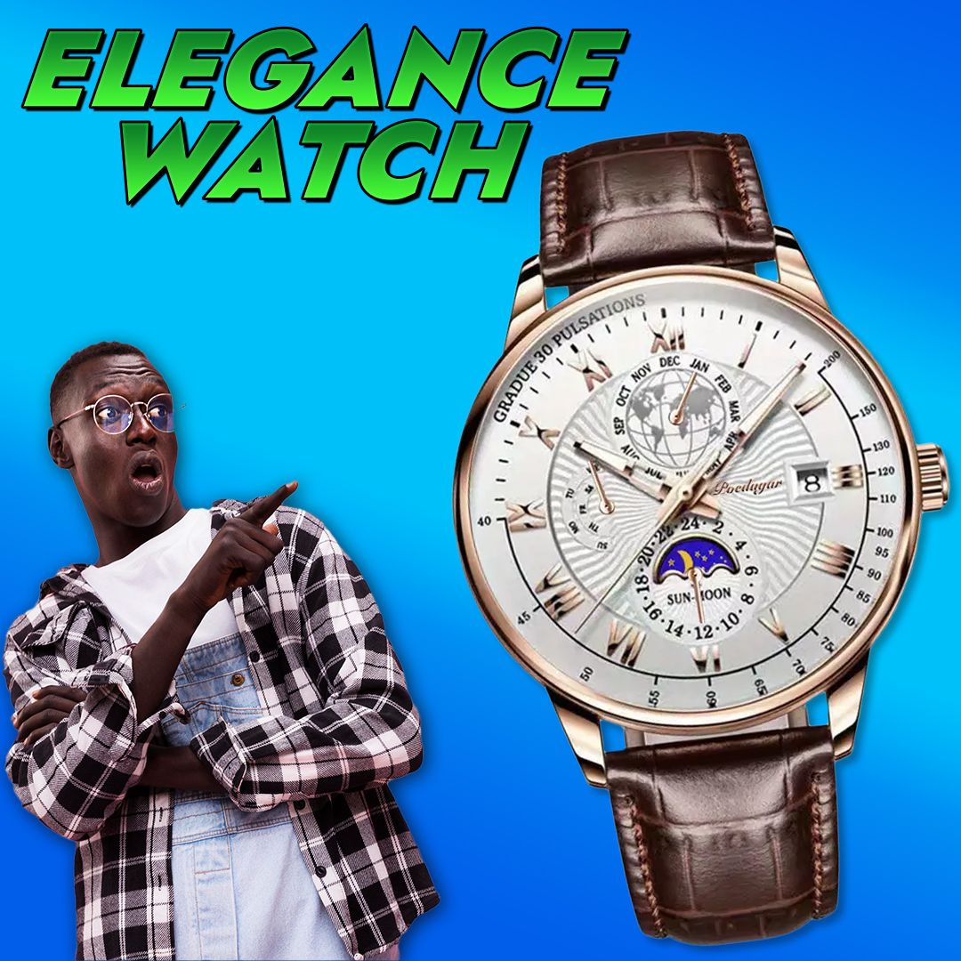 Montre de  luxe  Luminous POEDAGAR pour homme-RDC