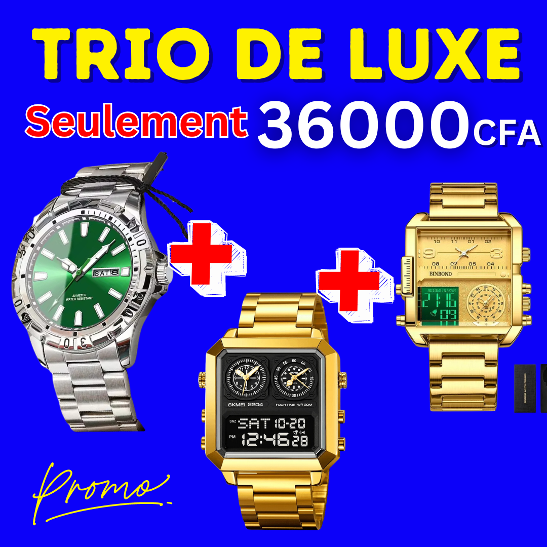 Pack Trio = Montre 2204 SKME+BINBOND +SPORT