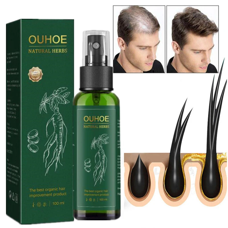 Spray régénérant pour cheveux - pour Hommes et Femmes -Gabon