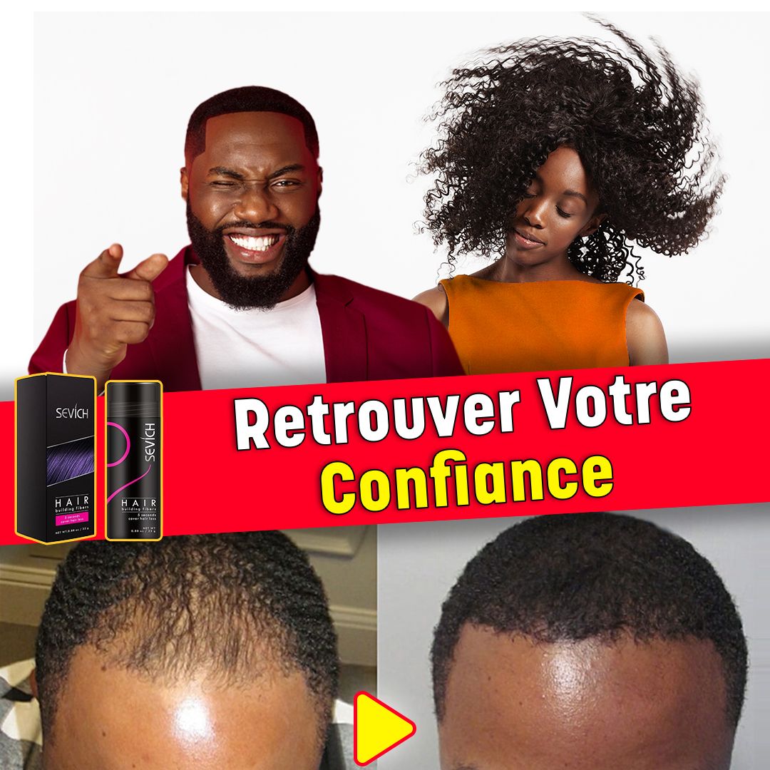 Poudre de fibre capillaire secrète-sn