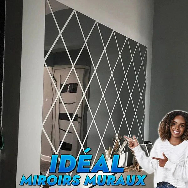 Miroir diamant poli 3D-(pack 17 pièces)-COD