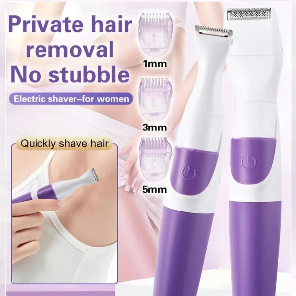 Rasoir électrique femme 2 en 1