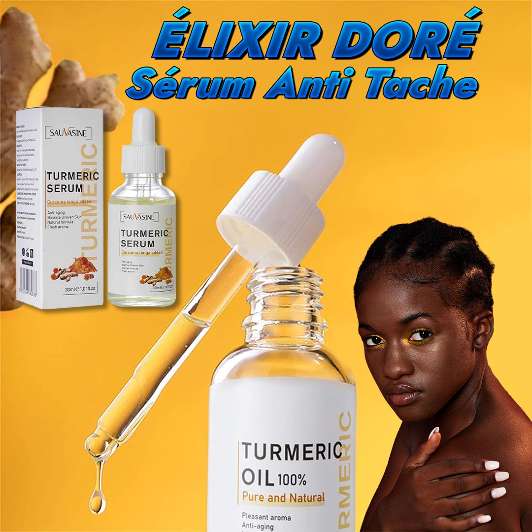 Sérum de curcuma éclaircissant pour la peau-RDC