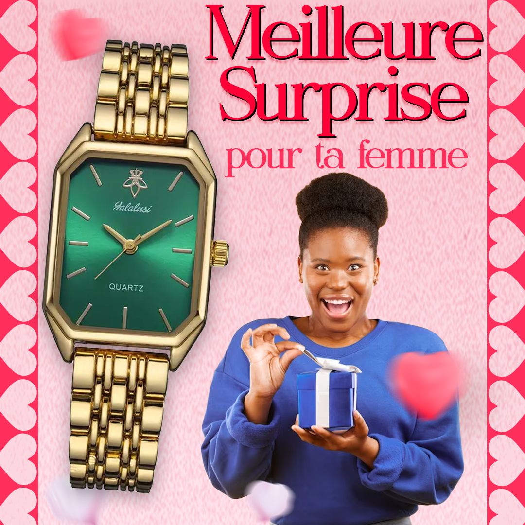 Montre YALALUSI pour Femme De Luxe-RDC